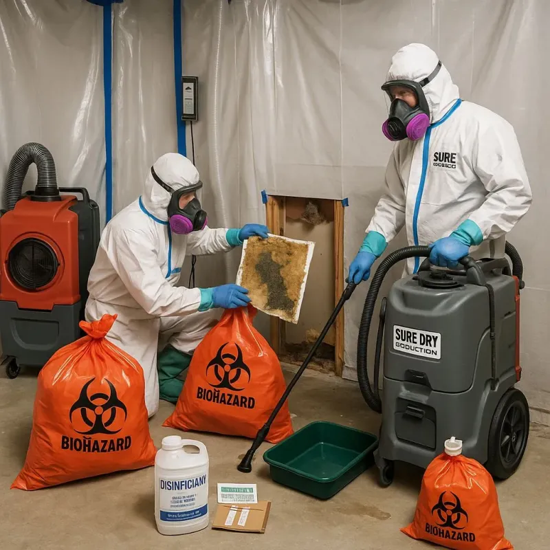 Contaminated Water Handling Protocols process in Seabrook, TX