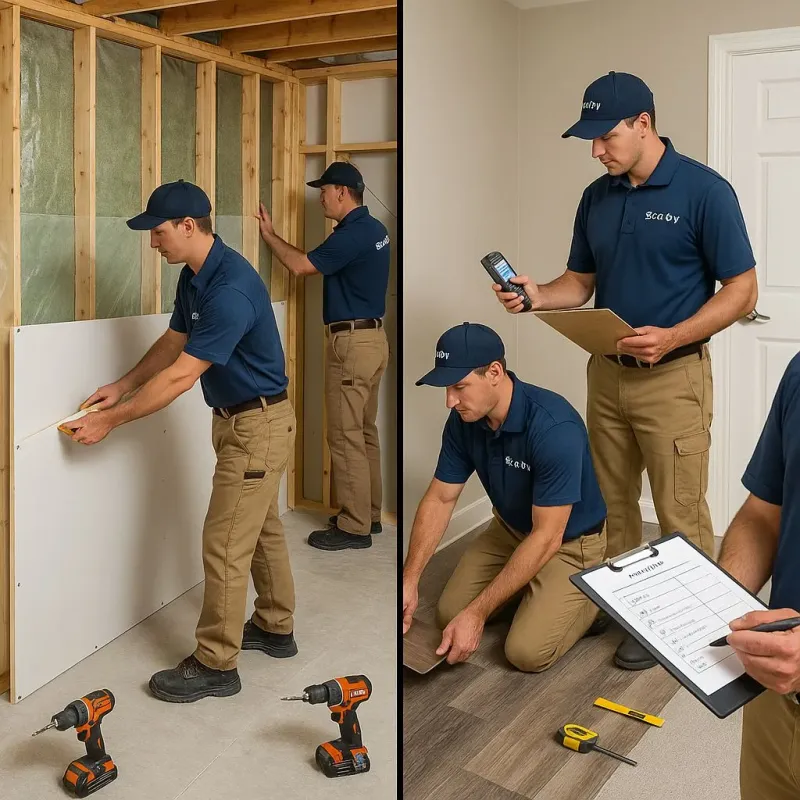 Repairs and Reconstruction process in Seabrook, TX