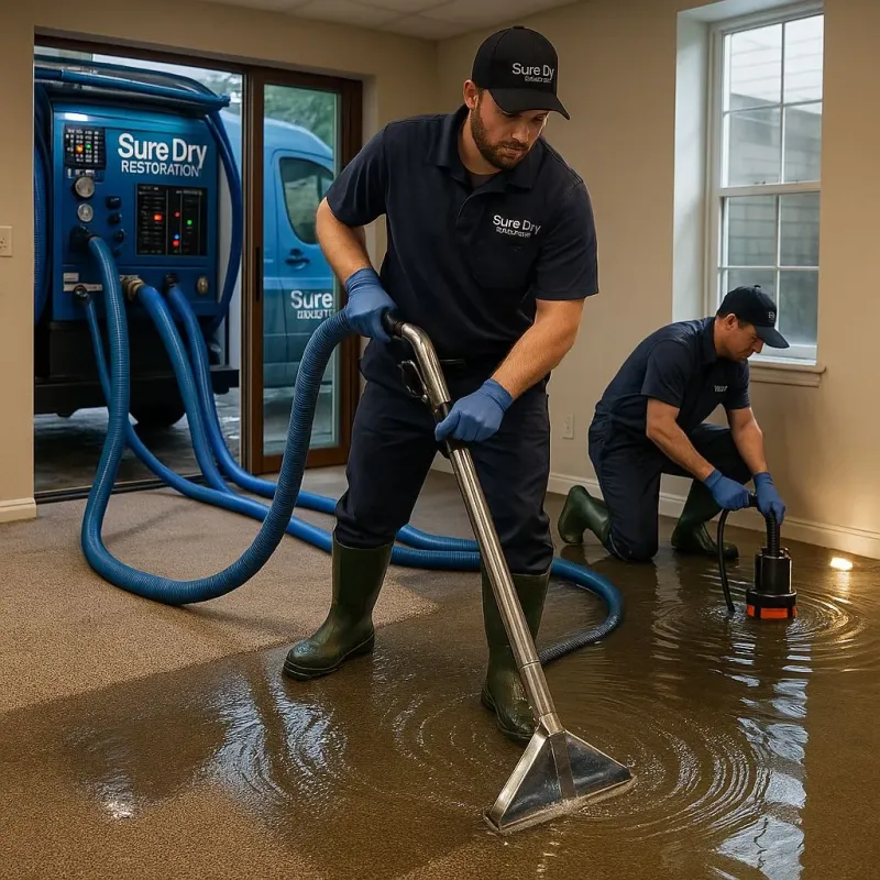 Water Extraction and Removal process in Seabrook, TX